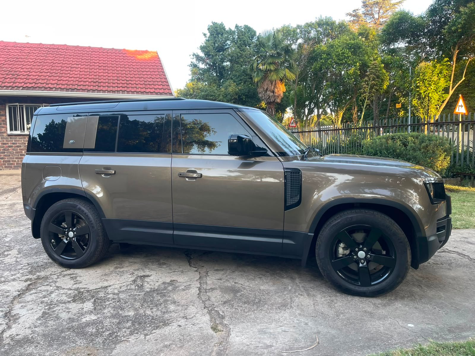 Land Rover Defender side view